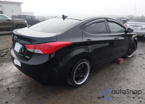 2013 Hyundai Elantra Limited from USA, damaged, VIN 5NPDH4AE5DH369179